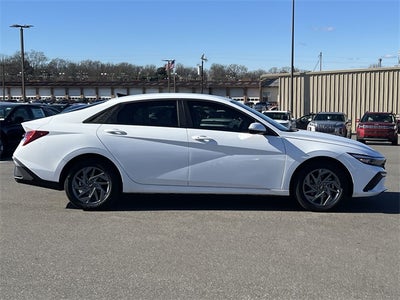 2025 Hyundai Elantra Hybrid Blue