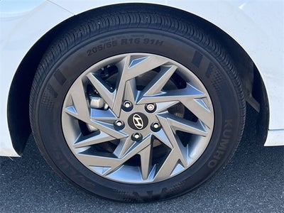 2025 Hyundai Elantra Hybrid Blue